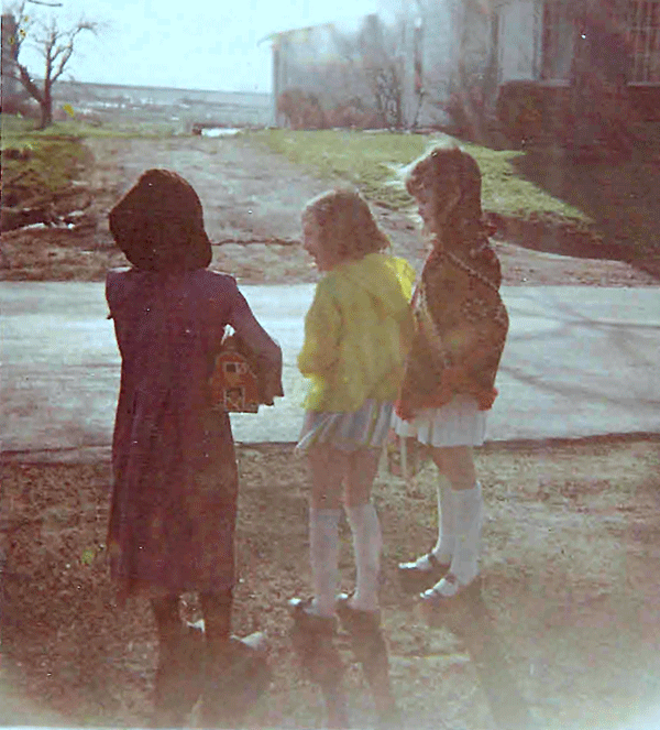 waiting for school bus Mercer